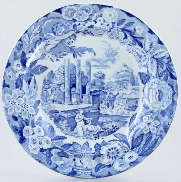 Plate Temple of Serapis c1820